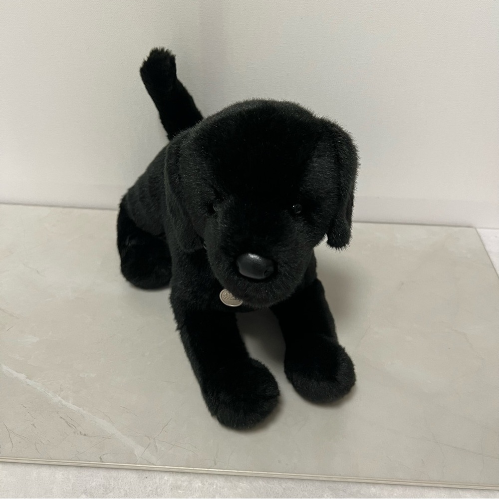 Douglas Black Labrador Puppy Dog Stuffed Animal Plush Toy May 13”